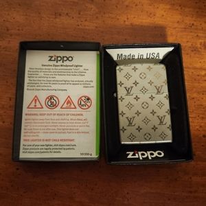 Zippo Lighter- Custom Engraved-LV- New!